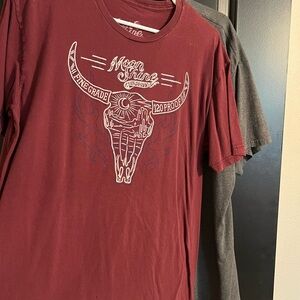 Maroon Short Sleeve Tee